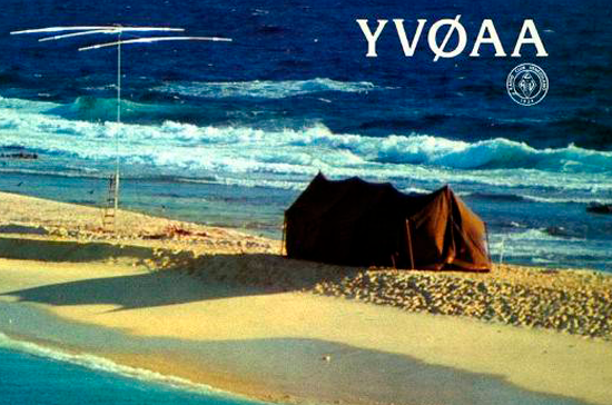 QSL YV0-AA 1984